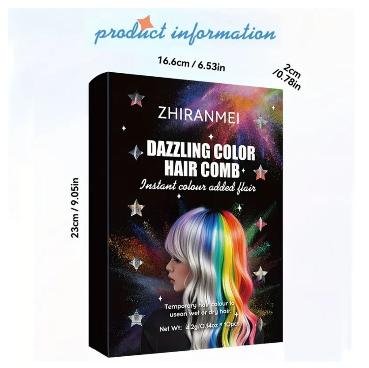 Miniatura 5 de Set Lápiz de Cabello Temporal Lavable